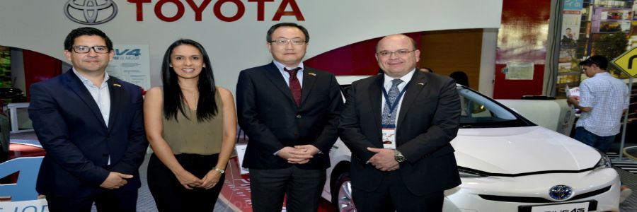 Toyota junto a Casabaca participaron en feria “Japón Motor Show”