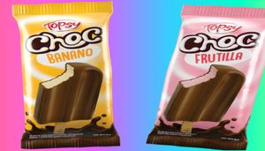 Topsy presenta su nuevo choc de banano y frutilla