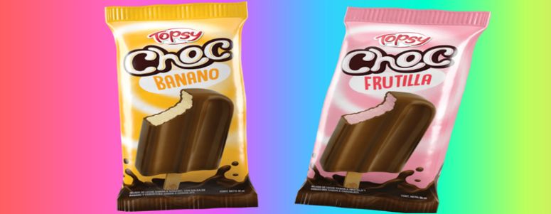 Topsy presenta su nuevo choc de banano y frutilla