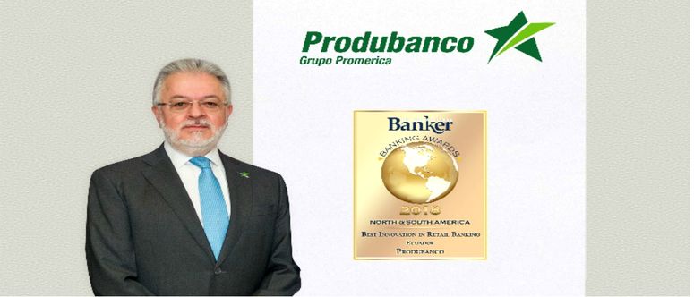Produbanco reconocido “Mejor Banco en Innovación de Banca Minorista del año 2018 en Ecuador”