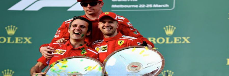 Shell celebra Scuderia FerrarI Doble Podium en Melbourne