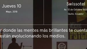 Quito será la sede de Mediamorfosis Ecuador