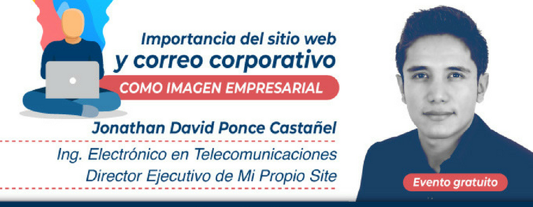 Charla la importancia del sitio web y correo corporativo como imagen empresarial