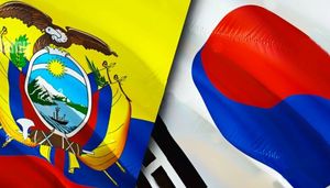 Ecuador y Corea del Sur 