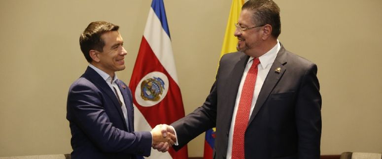 Ecuador y Costa Rica
