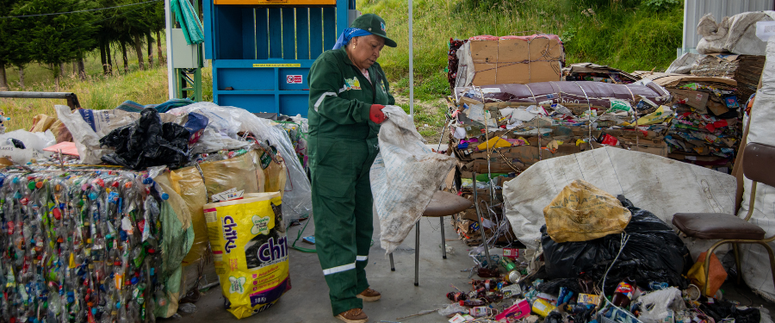 Mujeres recicladoras